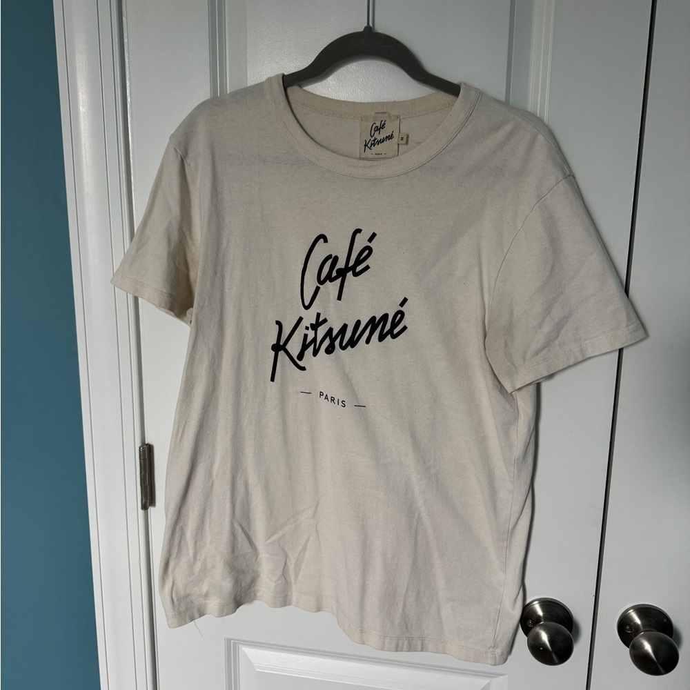 Masion Kitsune X Cafe Kitsune Tshirt